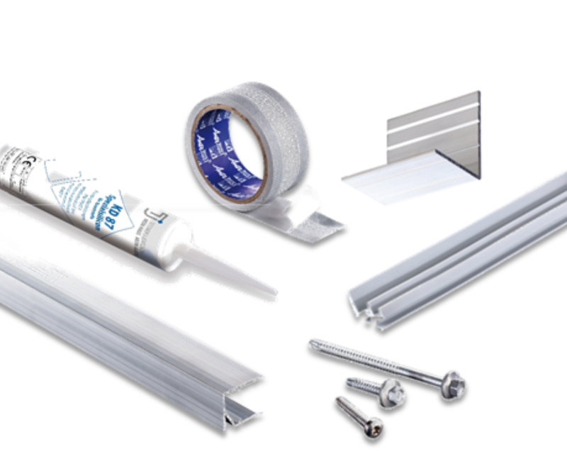 Stegplatten Zubehör