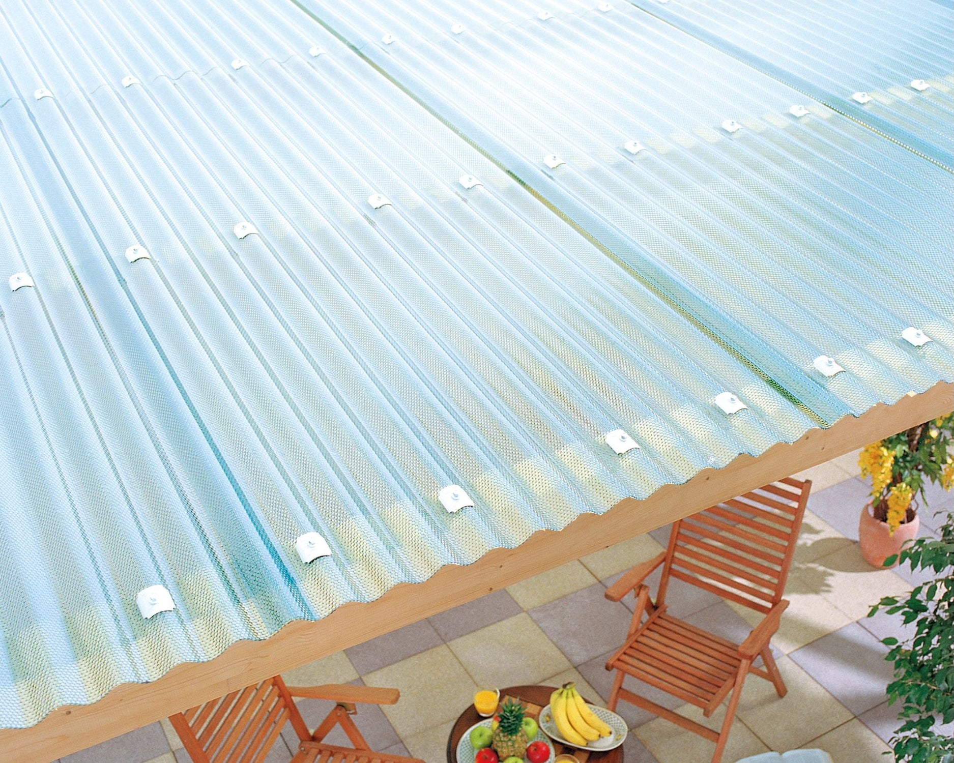 Acryl Wellplatten S76/18 Welle Wabe 3mm