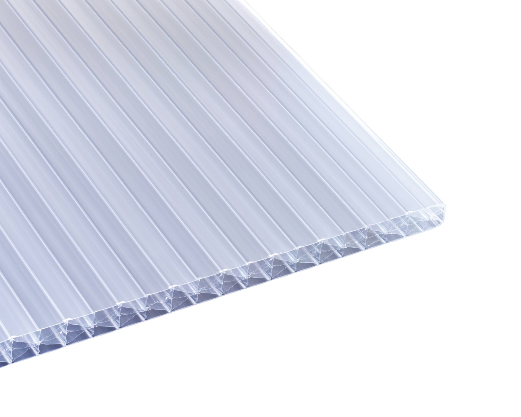 Fachwerk X-Struktur Stegplatte 16 mm (PC)