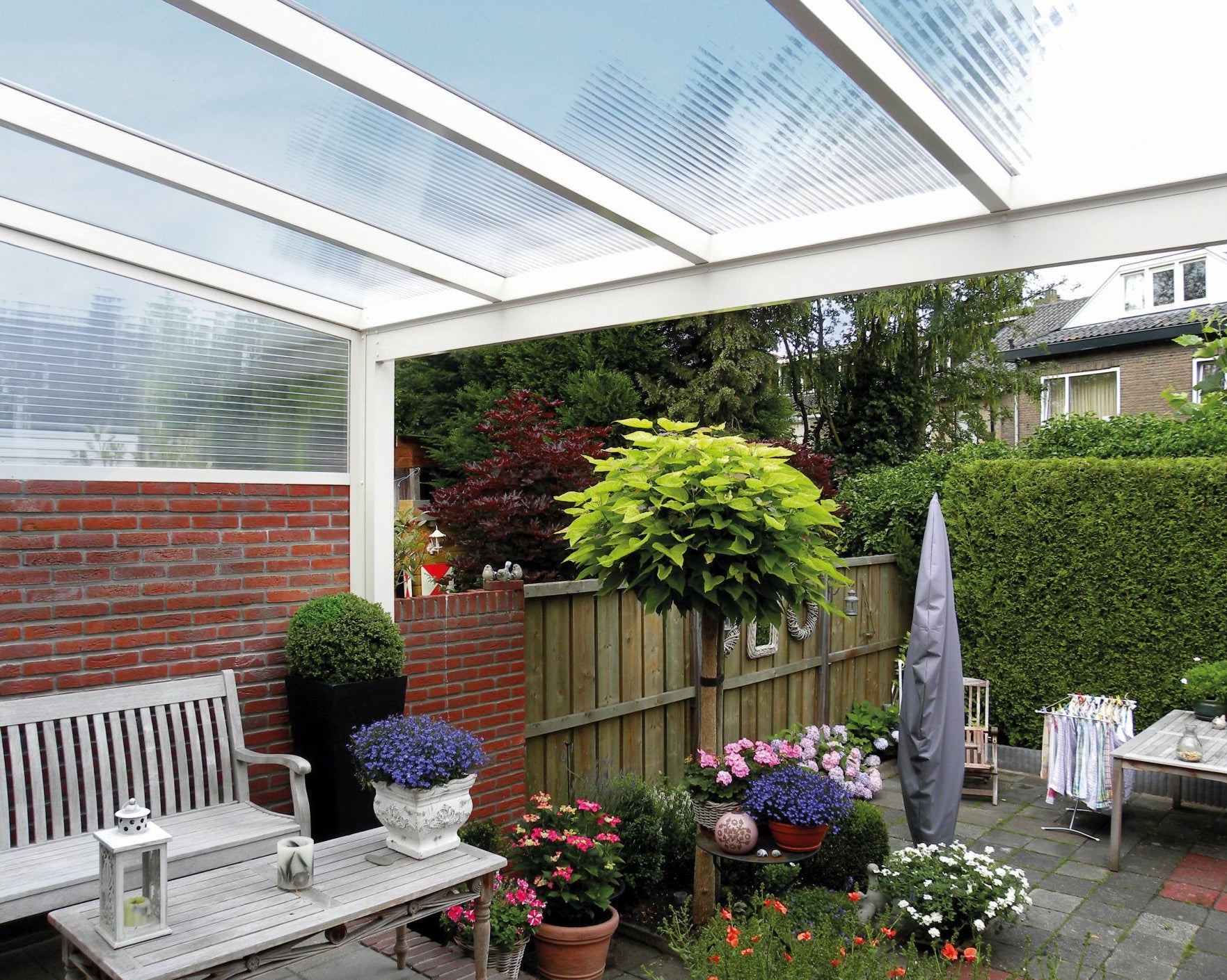 Stabilo Breitkammer Stegplatte 16/32 mm (Acryl)