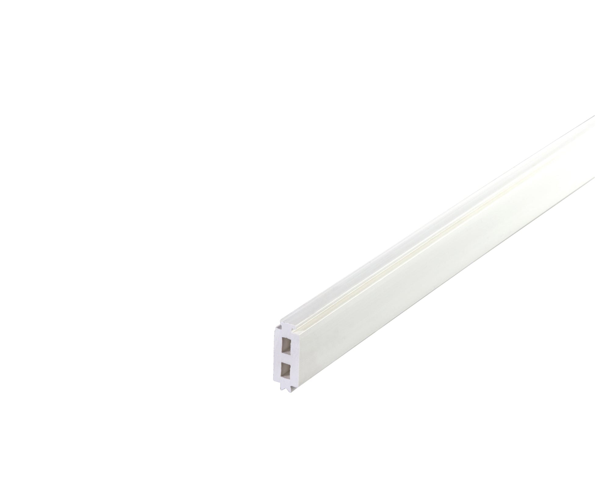 PVC-Randdistanzleiste grau, passend zum Alu-Universalsystem