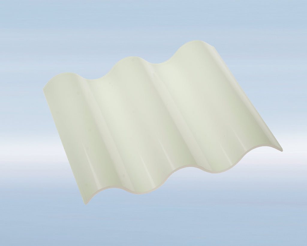 Acryl Wellplatte S76/18 HIGHLUX® Sunstop Sky Glatt 3mm