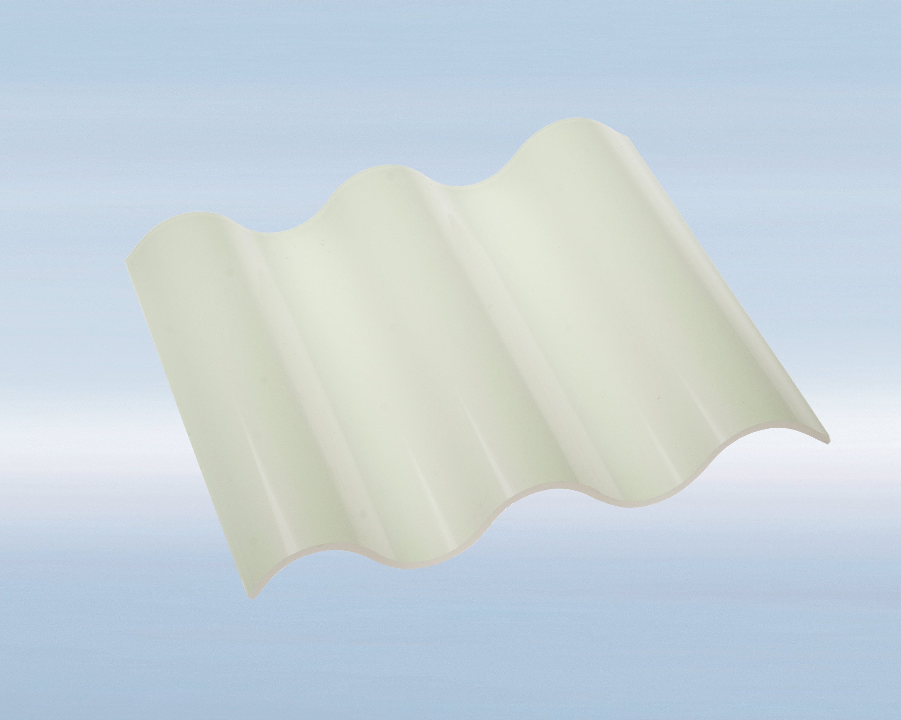 Acryl Wellplatte S76/18 HIGHLUX® Sunstop Sky Glatt 3mm