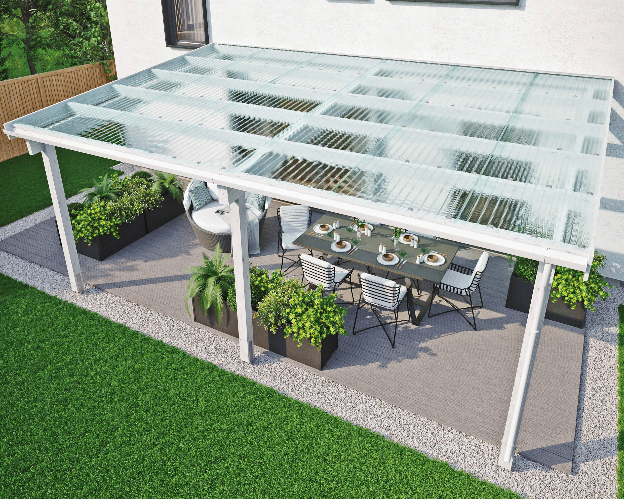 PVC Wellplatten Novaklar Spundwand K70/18 1,2mm