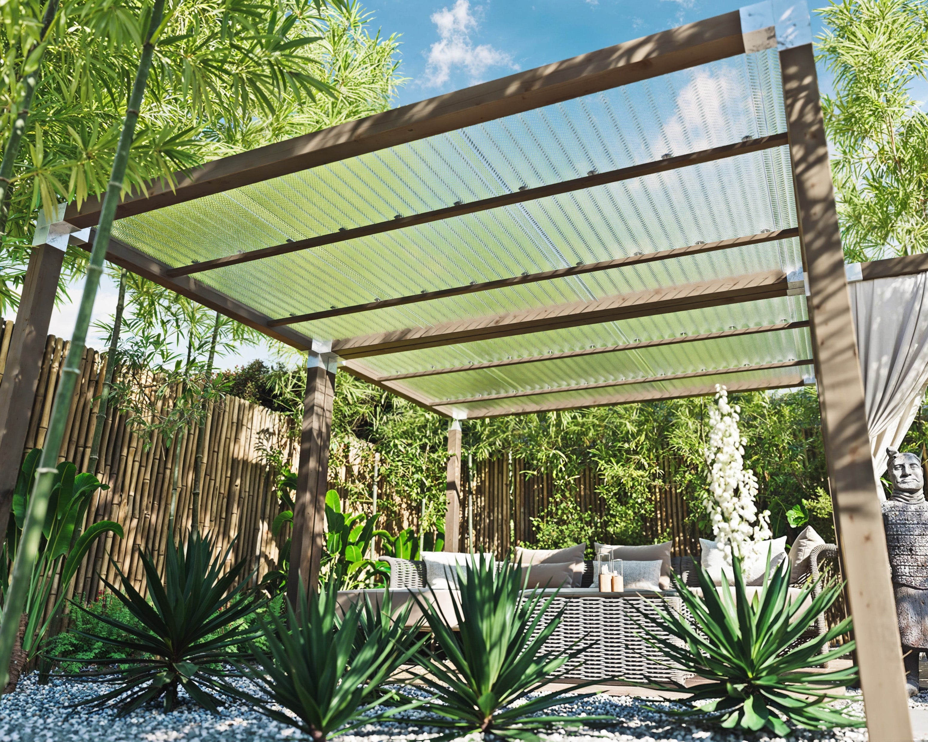 Acryl Wellplatten S76/18 Welle Wabe 3mm