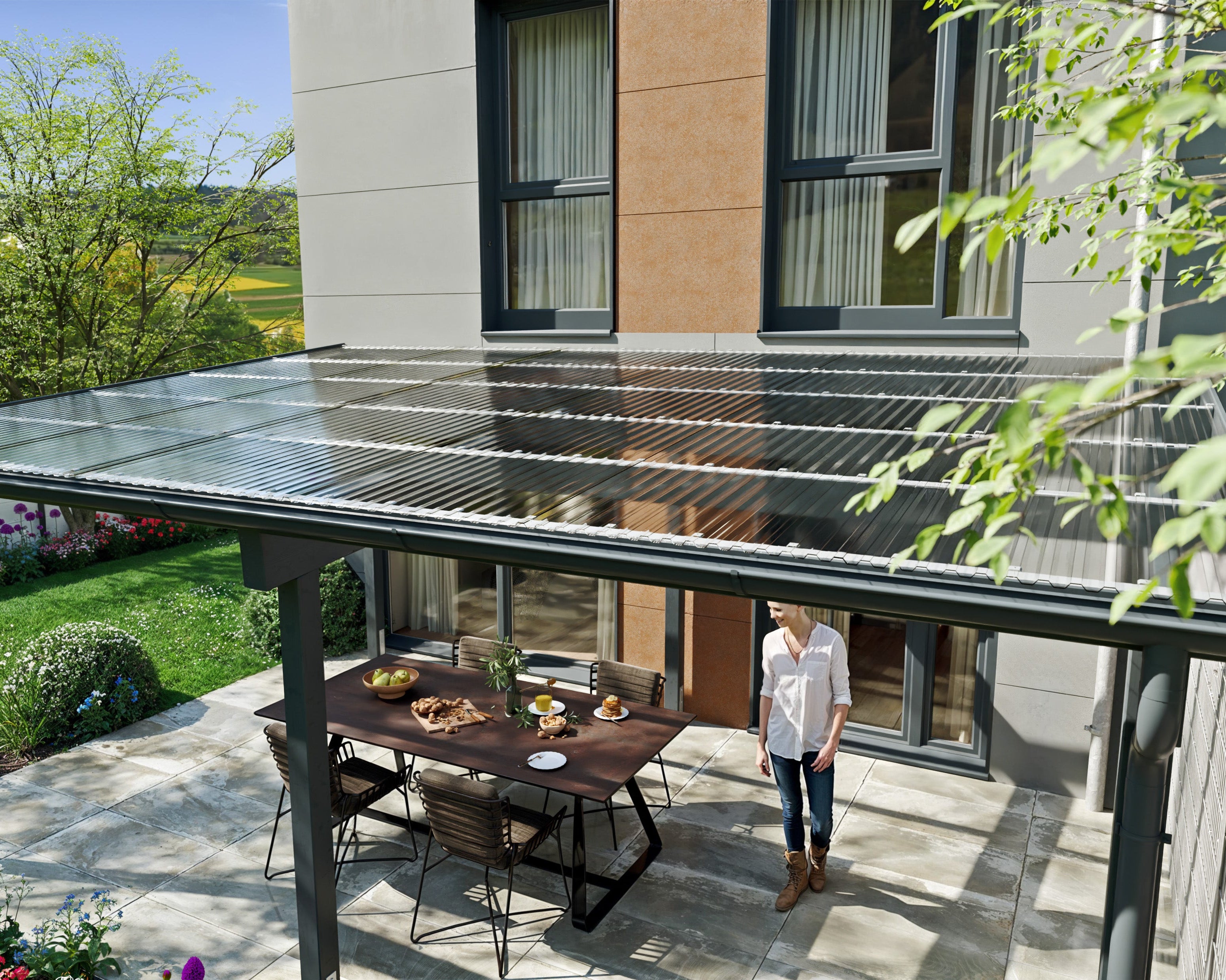 PVC Wellplatten Novaklar Spundwand K70/18 1,2mm