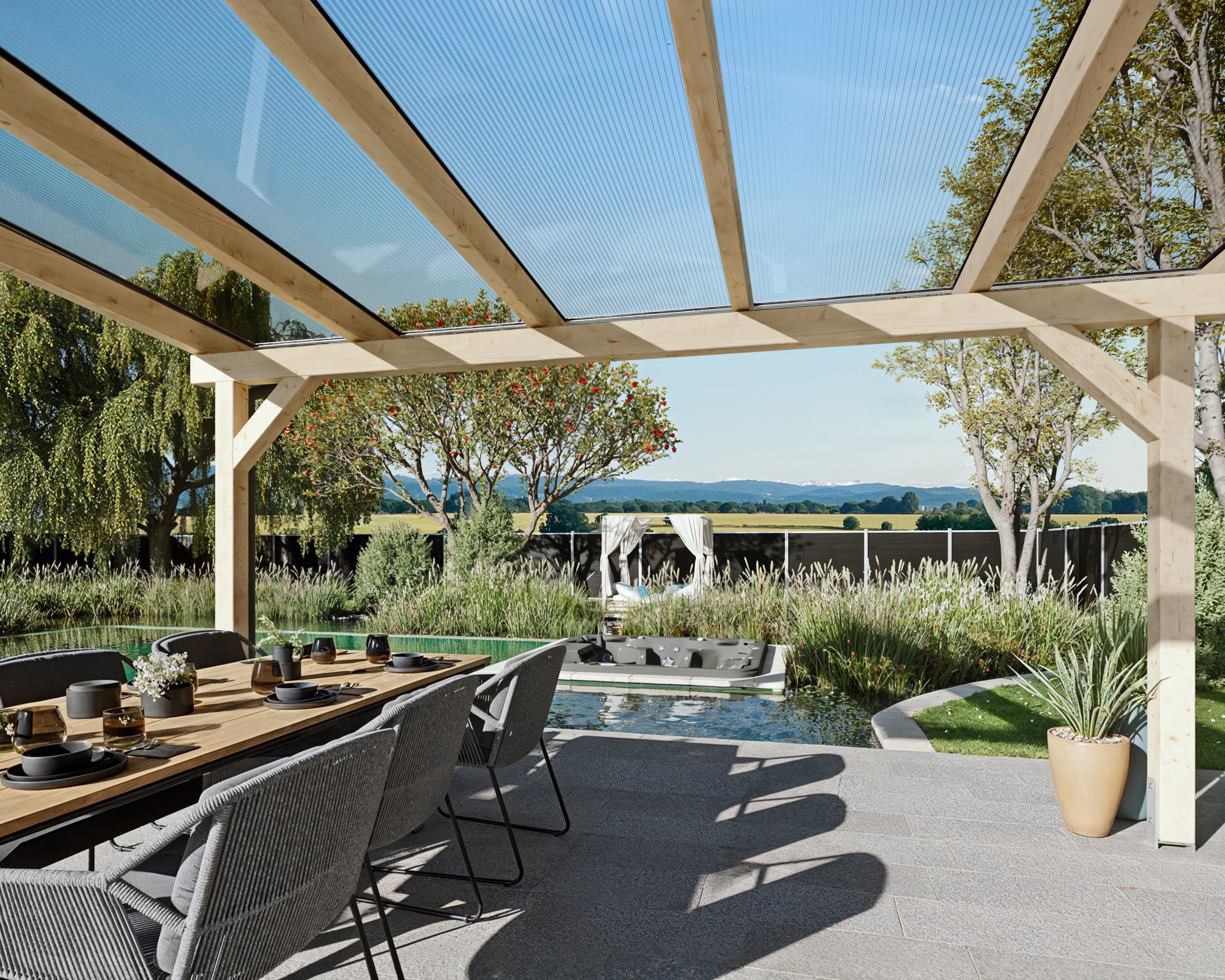 Stabilo Breitkammer Stegplatte 16/32 mm (Acryl)