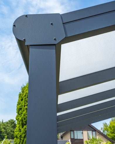 Alu-Terrassenüberdachung Bosco